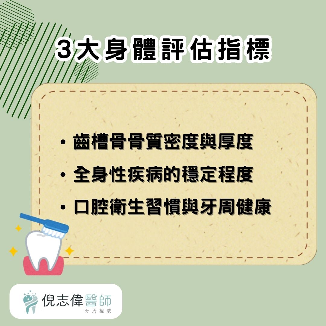 3大身體評估指標